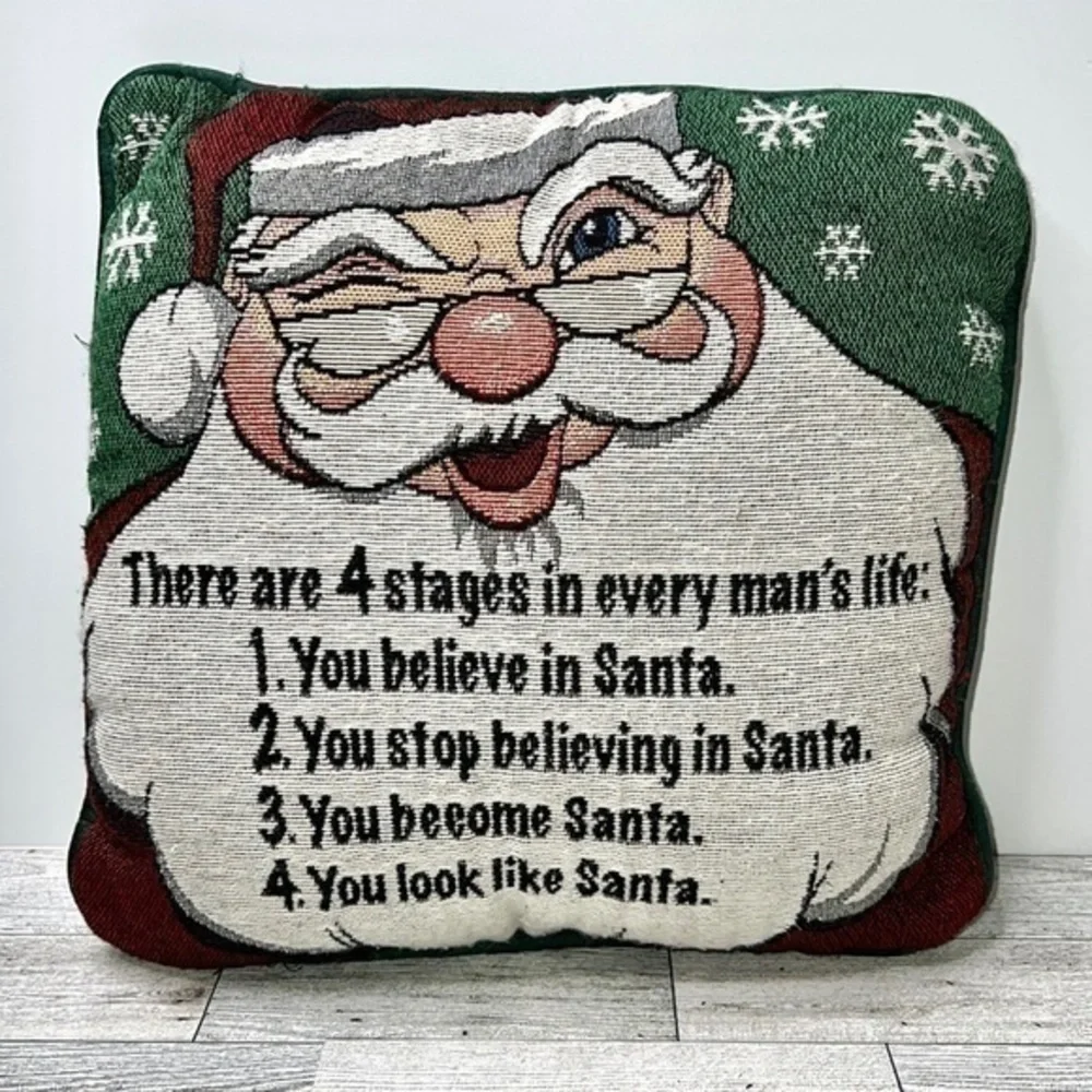 Vintage santa humor